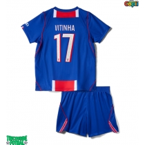 Echipament fotbal Paris Saint-Germain Vitinha #17 Tricou Acasa 2026-27 pentru copii maneca scurta (+ Pantaloni scurti)
