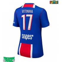 Echipament fotbal Paris Saint-Germain Vitinha #17 Tricou Acasa 2026-27 pentru femei maneca scurta