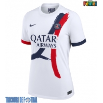 Echipament fotbal Paris Saint-Germain Vitinha #17 Tricou Deplasare 2025-26 pentru femei maneca scurta