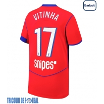 Echipament fotbal Paris Saint-Germain Vitinha #17 Tricou Treilea 2025-26 maneca scurta