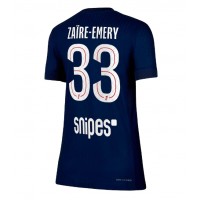 Echipament fotbal Paris Saint-Germain Warren Zaire-Emery #33 Tricou Acasa 2025-26 pentru femei maneca scurta