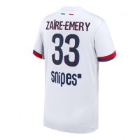 Echipament fotbal Paris Saint-Germain Warren Zaire-Emery #33 Tricou Deplasare 2025-26 maneca scurta