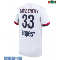 Echipament fotbal Paris Saint-Germain Warren Zaire-Emery #33 Tricou Deplasare 2025-26 maneca scurta