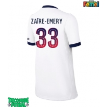 Echipament fotbal Paris Saint-Germain Warren Zaire-Emery #33 Tricou Deplasare 2026-27 pentru femei maneca scurta