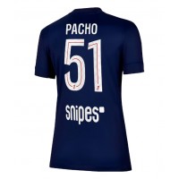 Echipament fotbal Paris Saint-Germain Willian Pacho #51 Tricou Acasa 2025-26 pentru femei maneca scurta