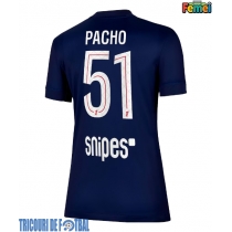 Echipament fotbal Paris Saint-Germain Willian Pacho #51 Tricou Acasa 2025-26 pentru femei maneca scurta