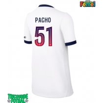 Echipament fotbal Paris Saint-Germain Willian Pacho #51 Tricou Deplasare 2026-27 pentru femei maneca scurta