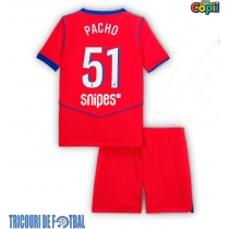 Echipament fotbal Paris Saint-Germain Willian Pacho #51 Tricou Treilea 2025-26 pentru copii maneca scurta (+ Pantaloni scurti)