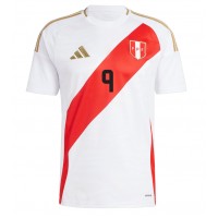 Echipament fotbal Peru Paolo Guerrero #9 Tricou Acasa Copa America 2024 maneca scurta