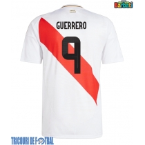 Echipament fotbal Peru Paolo Guerrero #9 Tricou Acasa Copa America 2024 maneca scurta