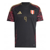 Echipament fotbal Peru Paolo Guerrero #9 Tricou Deplasare Copa America 2024 maneca scurta