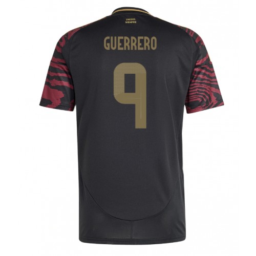 Echipament fotbal Peru Paolo Guerrero #9 Tricou Deplasare Copa America 2024 maneca scurta Echipament fotbal Peru Paolo Guerrero #9 Tricou Deplasare Copa America 2024 maneca scurta