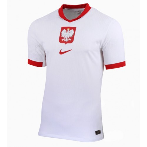 Echipament fotbal Polonia Tricou Acasa European 2024 maneca scurta Echipament fotbal Polonia Tricou Acasa European 2024 maneca scurta