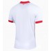Echipament fotbal Polonia Tricou Acasa European 2024 pentru femei maneca scurta Echipament fotbal Polonia Tricou Acasa European 2024 pentru femei maneca scurta