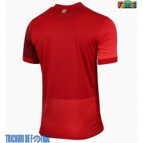 Echipament fotbal Polonia Tricou Deplasare European 2024 pentru femei maneca scurta