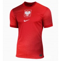 Echipament fotbal Polonia Tricou Deplasare European 2024 pentru femei maneca scurta Echipament fotbal Polonia Tricou Deplasare European 2024 pentru femei maneca scurta