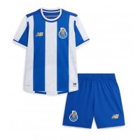 Echipament fotbal Porto Tricou Acasa 2025-26 pentru copii maneca scurta (+ Pantaloni scurti)