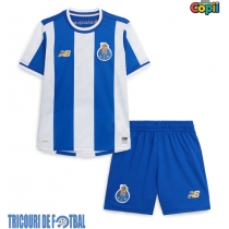 Echipament fotbal Porto Tricou Acasa 2025-26 pentru copii maneca scurta (+ Pantaloni scurti)