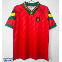 Echipament fotbal Portugalia 1992 Tricou Retro Acasa maneca scurta