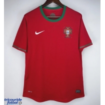 Echipament fotbal Portugalia 2012 Tricou Retro Acasa maneca scurta
