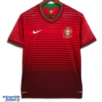 Echipament fotbal Portugalia 2014 Tricou Retro Acasa maneca scurta