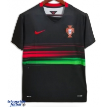 Echipament fotbal Portugalia 2015 Tricou Retro Deplasare maneca scurta