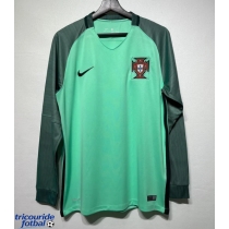 Echipament fotbal Portugalia 2016 Tricou Retro Deplasare maneca lunga
