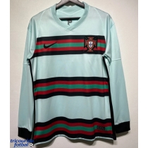 Echipament fotbal Portugalia 2020 Tricou Retro Deplasare maneca lunga