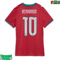 Echipament fotbal Portugalia Bernardo Silva #10 Tricou Acasa Mondial 2026 pentru femei maneca scurta