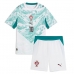 Echipament fotbal Portugalia Bernardo Silva #10 Tricou Deplasare Mondial 2026 pentru copii maneca scurta (+ Pantaloni scurti)