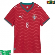 Echipament fotbal Portugalia Bruno Fernandes #8 Tricou Acasa Mondial 2026 pentru femei maneca scurta