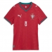 Echipament fotbal Portugalia Bruno Fernandes #8 Tricou Acasa Mondial 2026 pentru femei maneca scurta