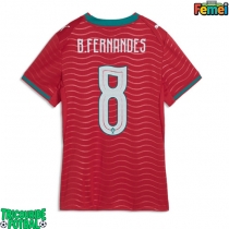 Echipament fotbal Portugalia Bruno Fernandes #8 Tricou Acasa Mondial 2026 pentru femei maneca scurta