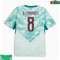Echipament fotbal Portugalia Bruno Fernandes #8 Tricou Deplasare Mondial 2026 maneca scurta