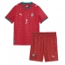 Echipament fotbal Portugalia Cristiano Ronaldo #7 Tricou Acasa Mondial 2026 pentru copii maneca scurta (+ Pantaloni scurti)
