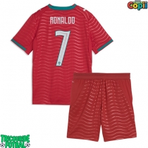 Echipament fotbal Portugalia Cristiano Ronaldo #7 Tricou Acasa Mondial 2026 pentru copii maneca scurta (+ Pantaloni scurti)