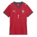 Echipament fotbal Portugalia Cristiano Ronaldo #7 Tricou Acasa Mondial 2026 pentru femei maneca scurta