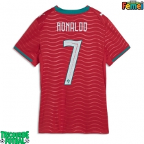 Echipament fotbal Portugalia Cristiano Ronaldo #7 Tricou Acasa Mondial 2026 pentru femei maneca scurta