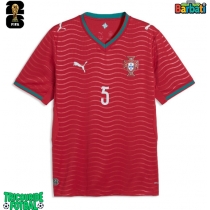 Echipament fotbal Portugalia Diogo Dalot #5 Tricou Acasa Mondial 2026 maneca scurta