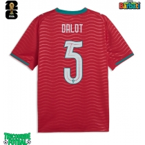 Echipament fotbal Portugalia Diogo Dalot #5 Tricou Acasa Mondial 2026 maneca scurta