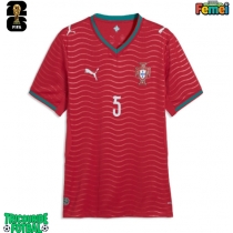 Echipament fotbal Portugalia Diogo Dalot #5 Tricou Acasa Mondial 2026 pentru femei maneca scurta