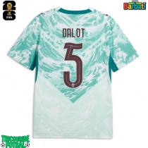 Echipament fotbal Portugalia Diogo Dalot #5 Tricou Deplasare Mondial 2026 maneca scurta