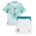 Echipament fotbal Portugalia Diogo Dalot #5 Tricou Deplasare Mondial 2026 pentru copii maneca scurta (+ Pantaloni scurti)
