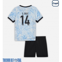 Echipament fotbal Portugalia Goncalo Inacio #14 Tricou Deplasare European 2024 pentru copii maneca scurta (+ Pantaloni scurti)
