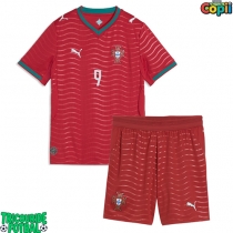 Echipament fotbal Portugalia Goncalo Ramos #9 Tricou Acasa Mondial 2026 pentru copii maneca scurta (+ Pantaloni scurti)