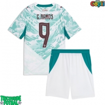 Echipament fotbal Portugalia Goncalo Ramos #9 Tricou Deplasare Mondial 2026 pentru copii maneca scurta (+ Pantaloni scurti)