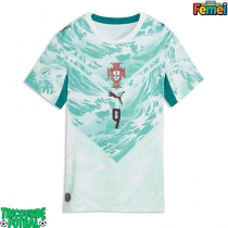 Echipament fotbal Portugalia Goncalo Ramos #9 Tricou Deplasare Mondial 2026 pentru femei maneca scurta