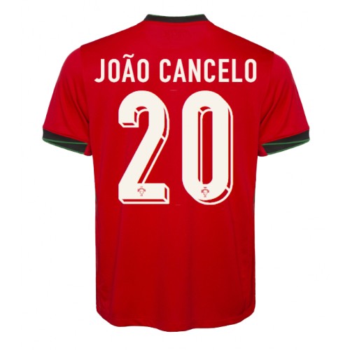 Echipament fotbal Portugalia Joao Cancelo #20 Tricou Acasa European 2024 maneca scurta Echipament fotbal Portugalia Joao Cancelo #20 Tricou Acasa European 2024 maneca scurta