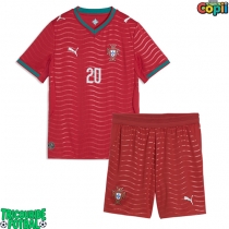 Echipament fotbal Portugalia Joao Cancelo #20 Tricou Acasa Mondial 2026 pentru copii maneca scurta (+ Pantaloni scurti)
