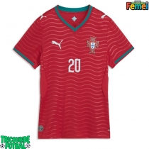 Echipament fotbal Portugalia Joao Cancelo #20 Tricou Acasa Mondial 2026 pentru femei maneca scurta